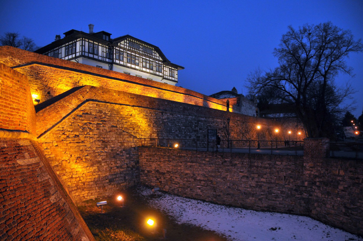 Belgrade Fortress founded  in the 3rd century BC as "Singidunum" by the Celtic tribe.
