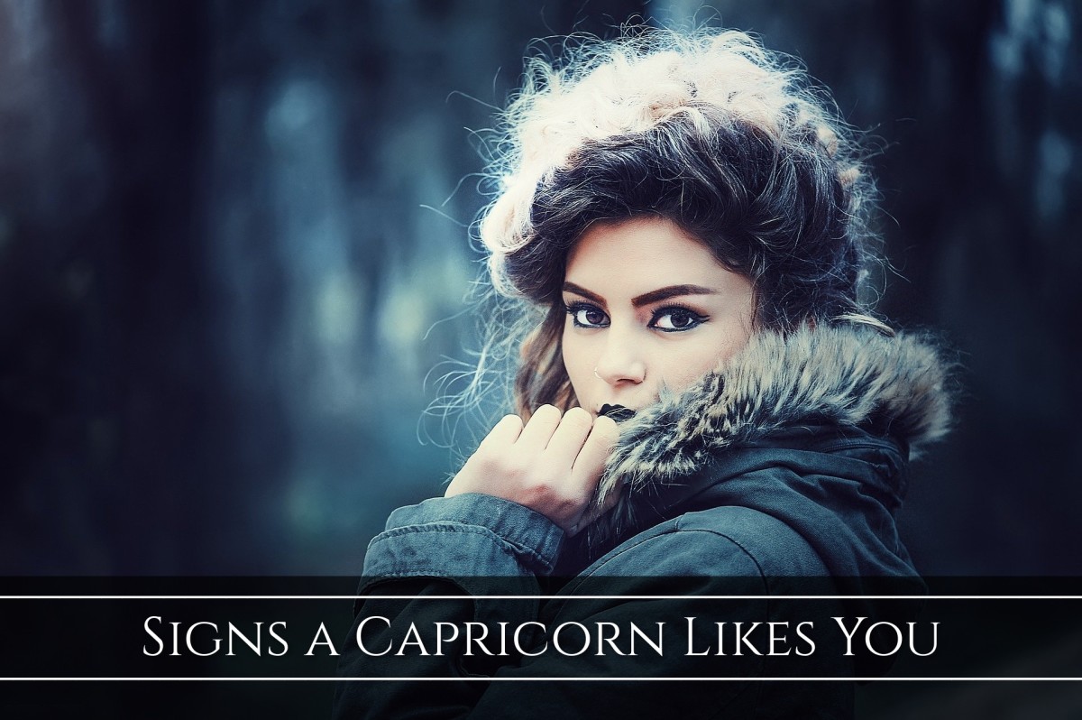 When a Capricorn likes someone, they will work hard to impress them. They'll show that they're reliable. They want you to feel reassured. 