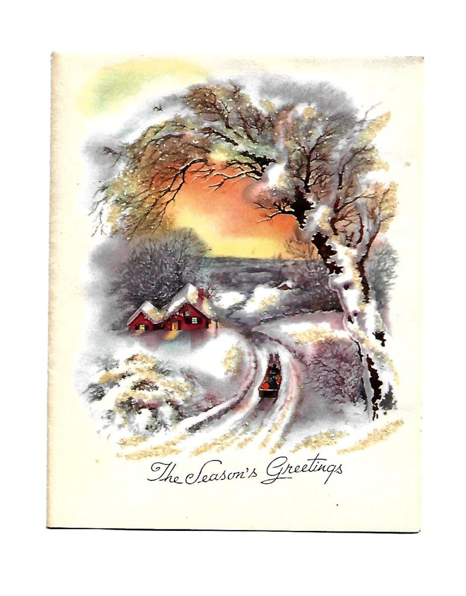 how rare is the mewtwo ex pokemon card Vintage Christmas Card (c. 1940s–1950s): Single – Heritage Rowe