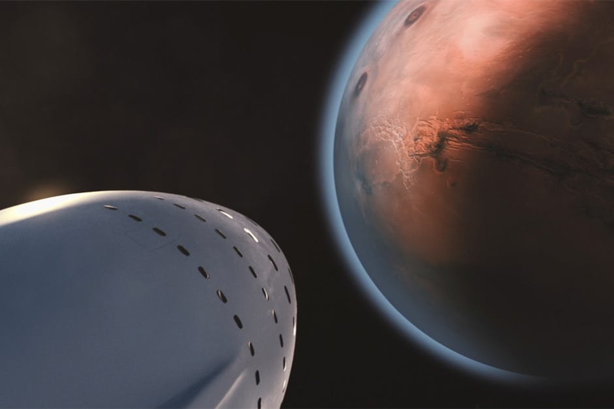 Starships Landing on the Mars?