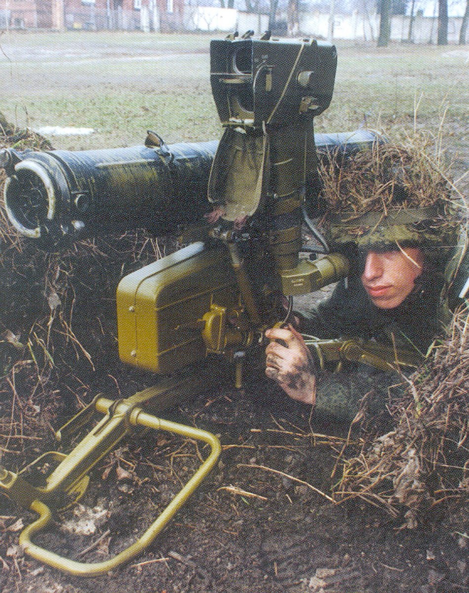 A Fagot ATGM, in this case being used by Poland