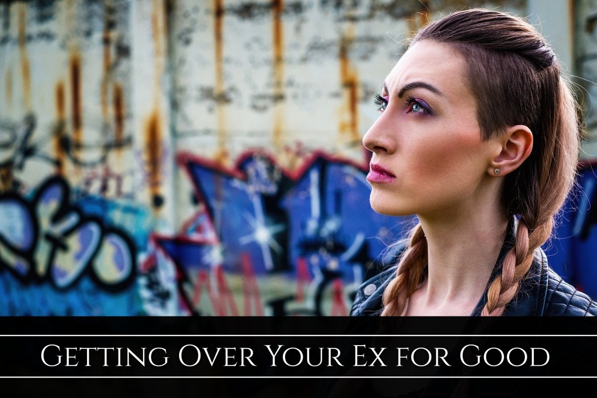 It takes commitment to get over an ex. You have to stop communicating with them and change the way you think. 