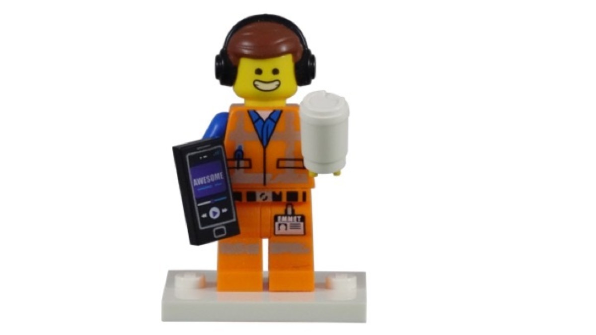 LEGO Awesome Remix Emmet Minifigure 71023-1 Complete