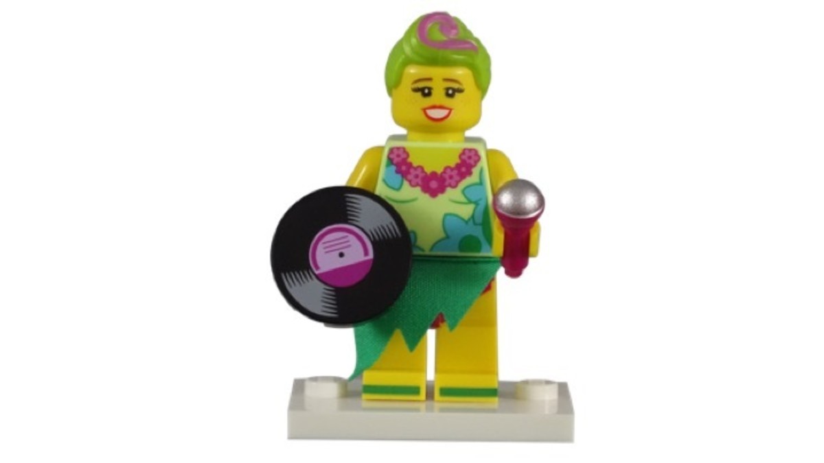 LEGO Hula Lula Minifigure 71023-7 Complete