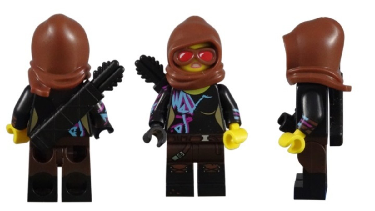 LEGO Battle-Ready Lucy Minifigure 71023-2 Angles