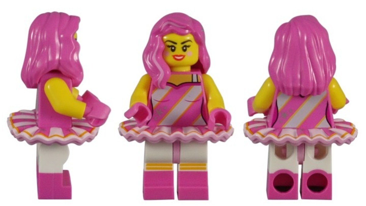 LEGO Candy Rapper Minifigure  71023-11 Angles