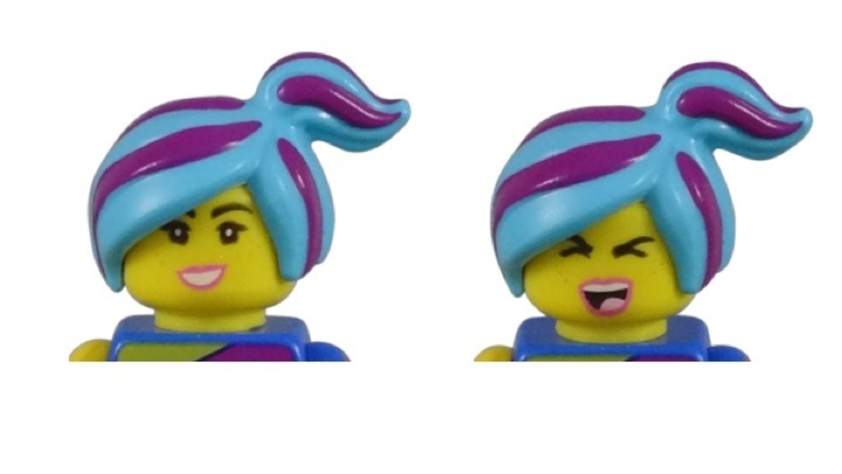 LEGO Flashback Lucy Minifigure 71023-9 Head