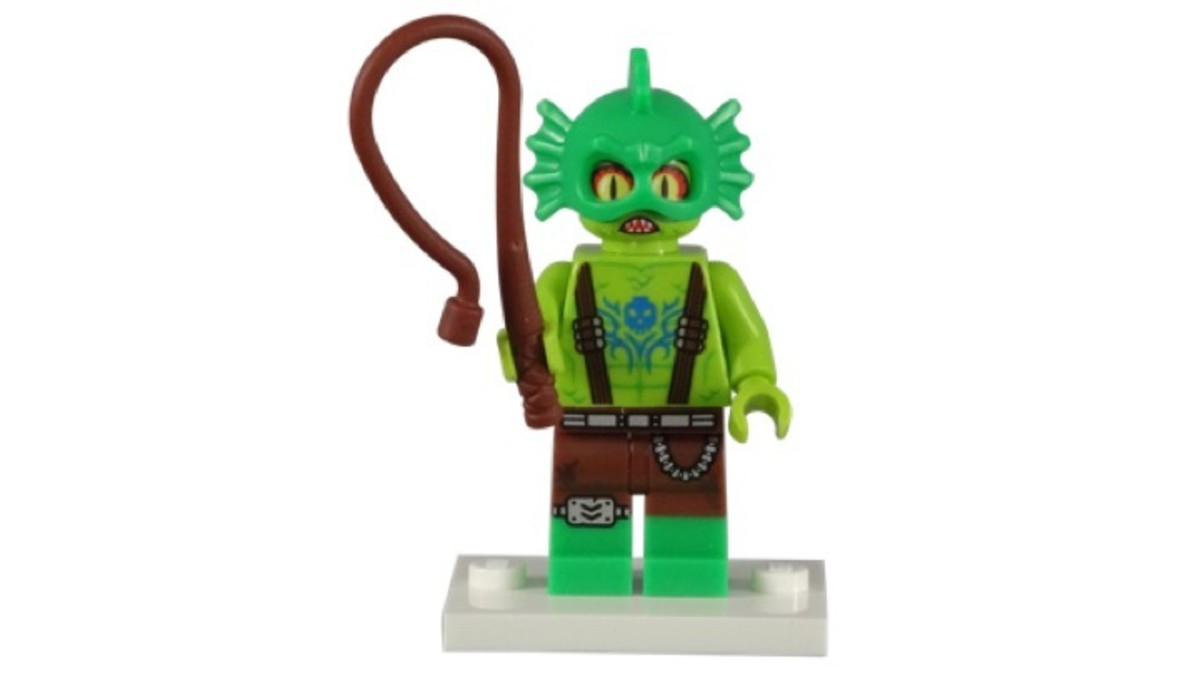 LEGO Swamp Creature Minifigure 71023-10 Complete
