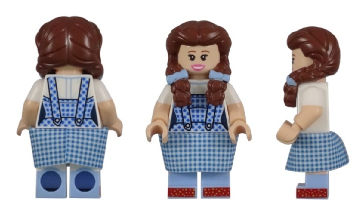 LEGO Dorothy Gale Minifigure 71023-16 Angles