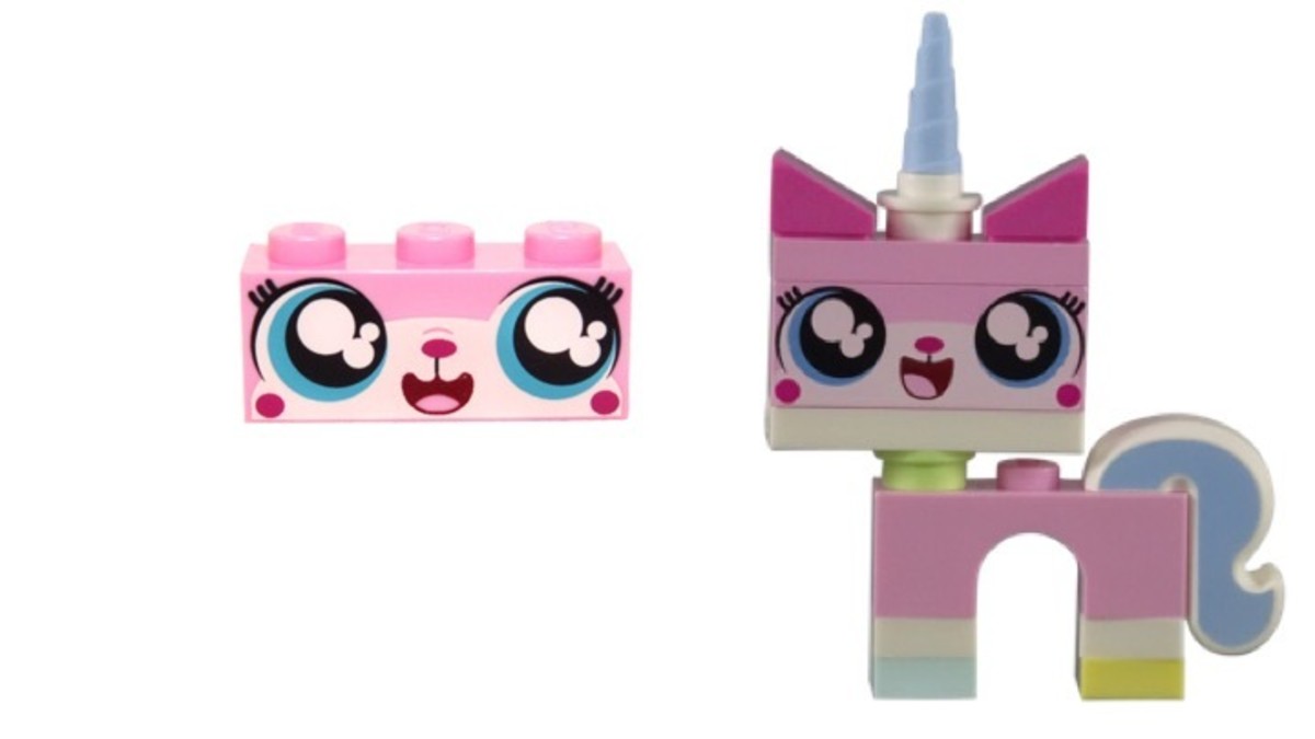 LEGO Unikitty Minifigure 71023-20 Comparison 