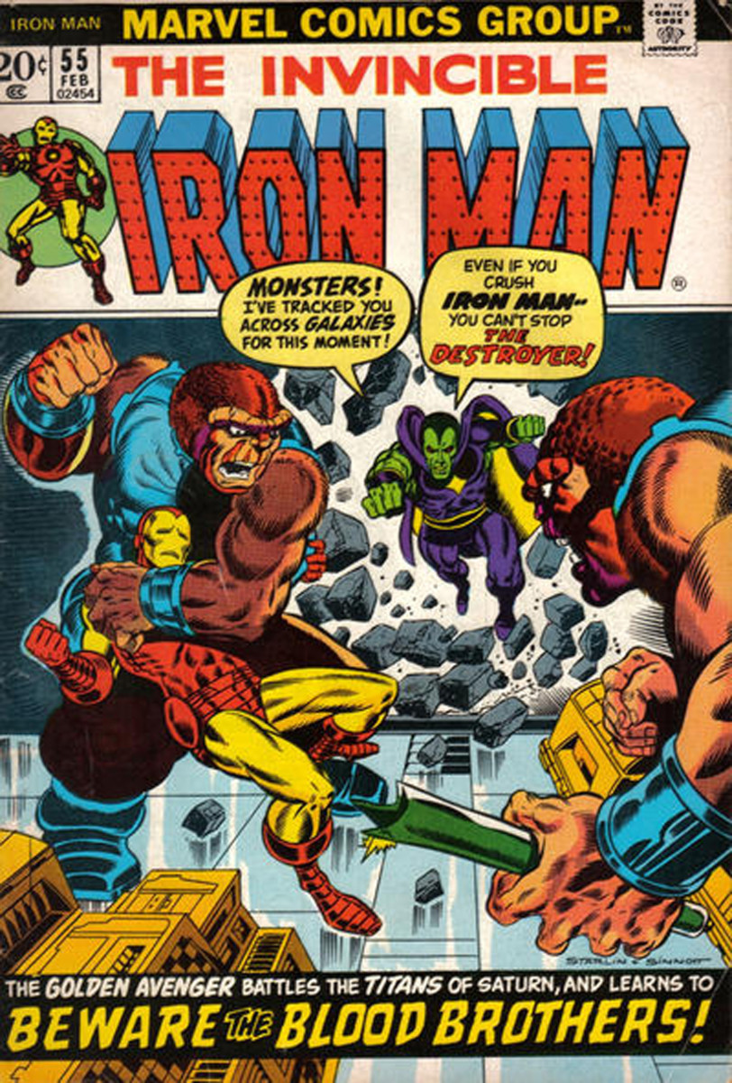 Iron Man #55 - 1st appearance of Thanos