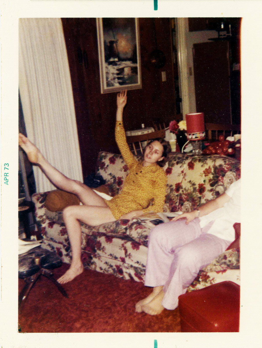 Good grief! Have I no shame? Performing ballet moves at my birthday party is going too far!
