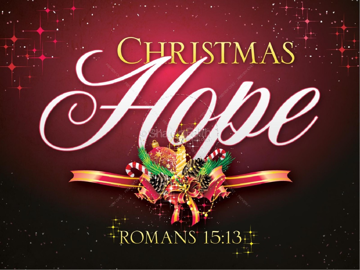 I believe that Christmas marks a new beginning for a lot of things, it is the birth of our lord Jesus Christ, it is the beginning of a new solar year and new year therefore it should mean hope for most of us. 