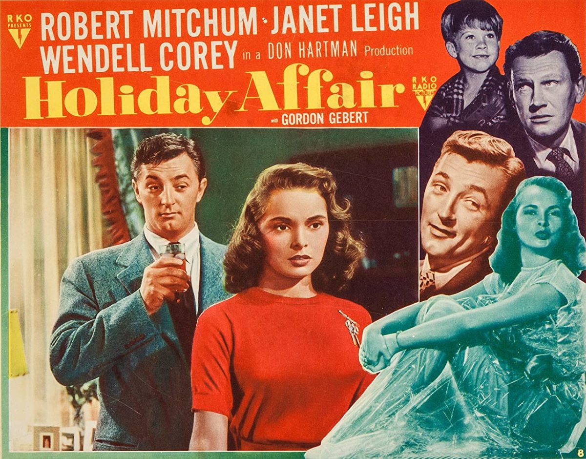Robert Mitchum, Janet Leigh and others