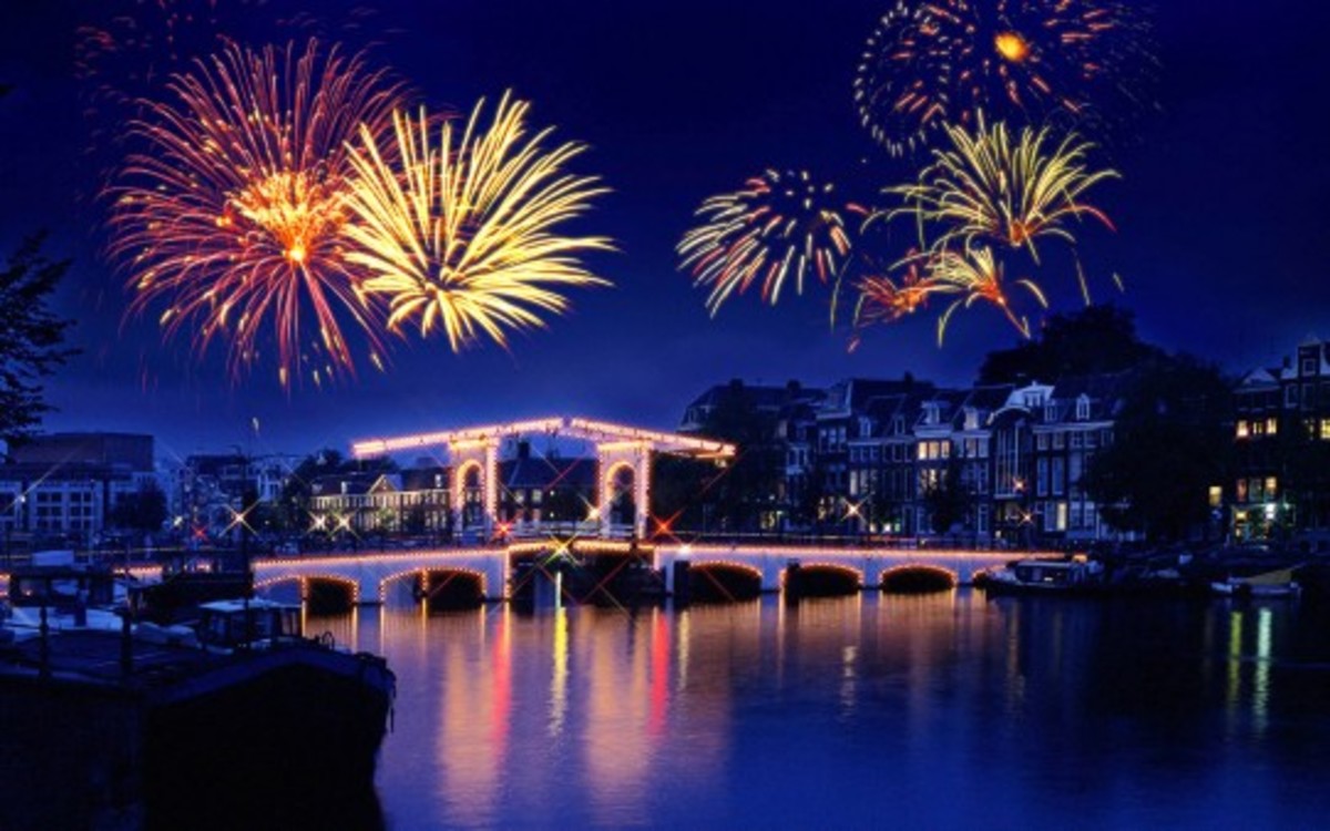 Happy New Year - Fireworks