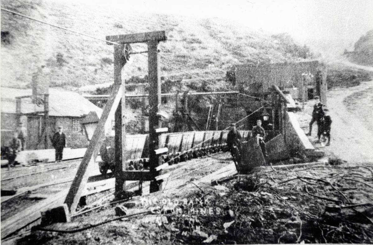 Old Bank Drift mine - an early view