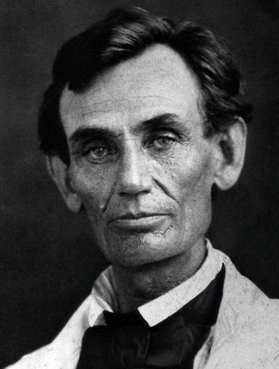 Abraham Lincoln 1858: By Abraham Byers, Beardstown, IL - Daniel W. Stowell, Public Domain, 