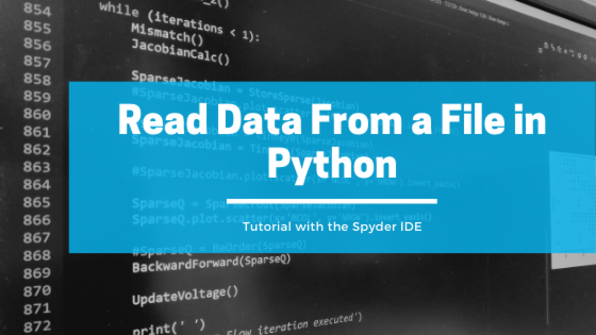 How to Read Data From a File in Python