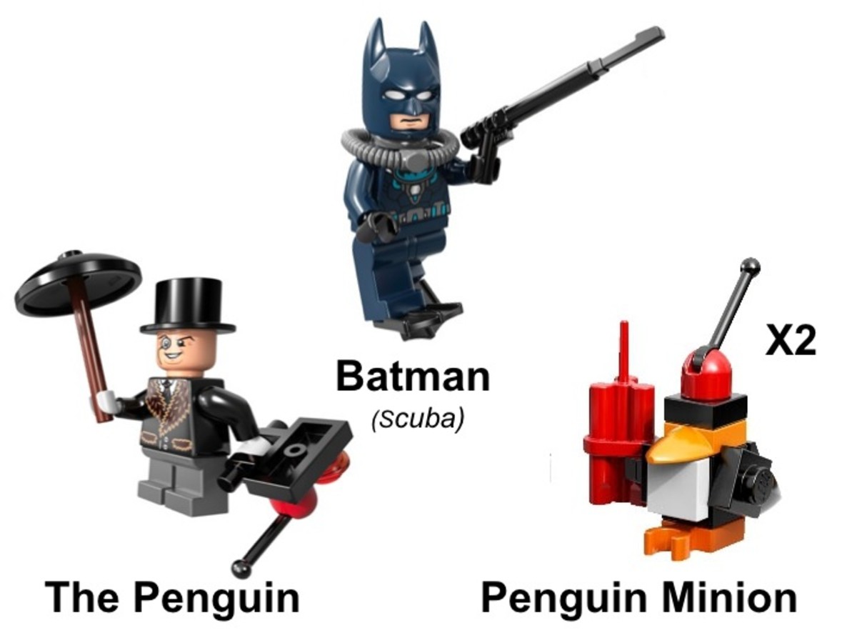 LEGO Batman: The Penguin Face Off 76010 Minifigures 