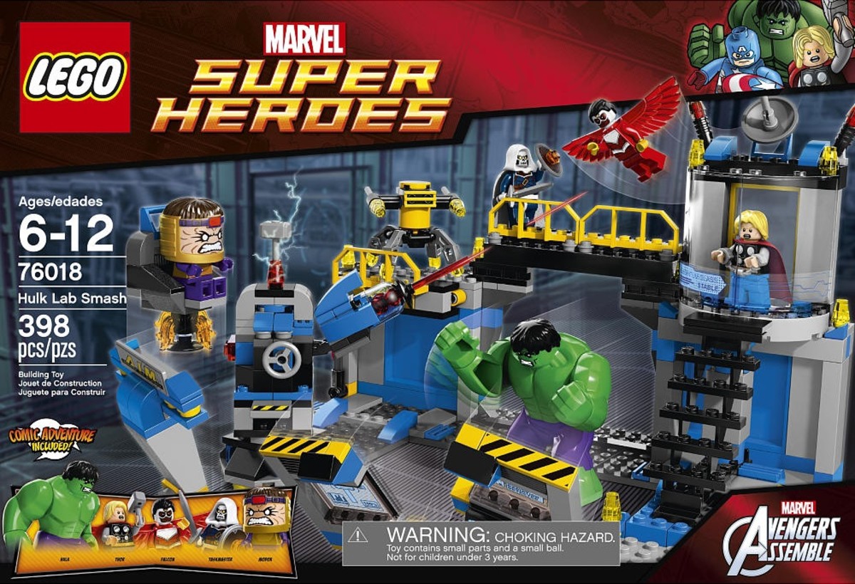 LEGO Avengers: Hulk Lab Smash 76018 Box
