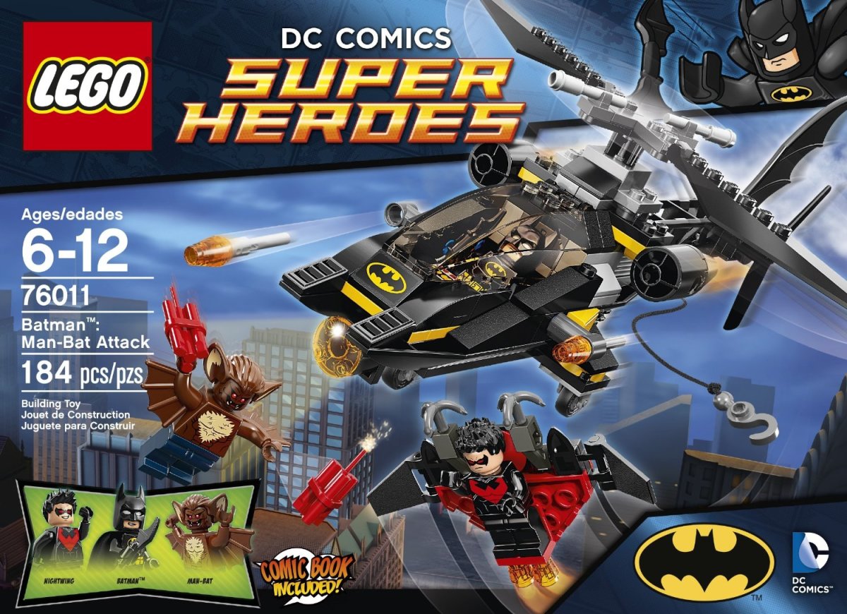 LEGO Batman: Man-Bat Attack 76011 Box