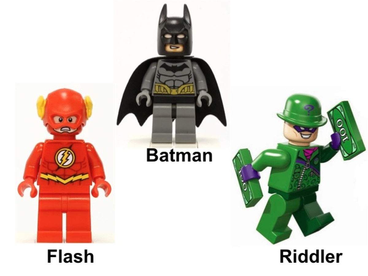 LEGO Batman: The Riddler Chase 76012 Minifigures