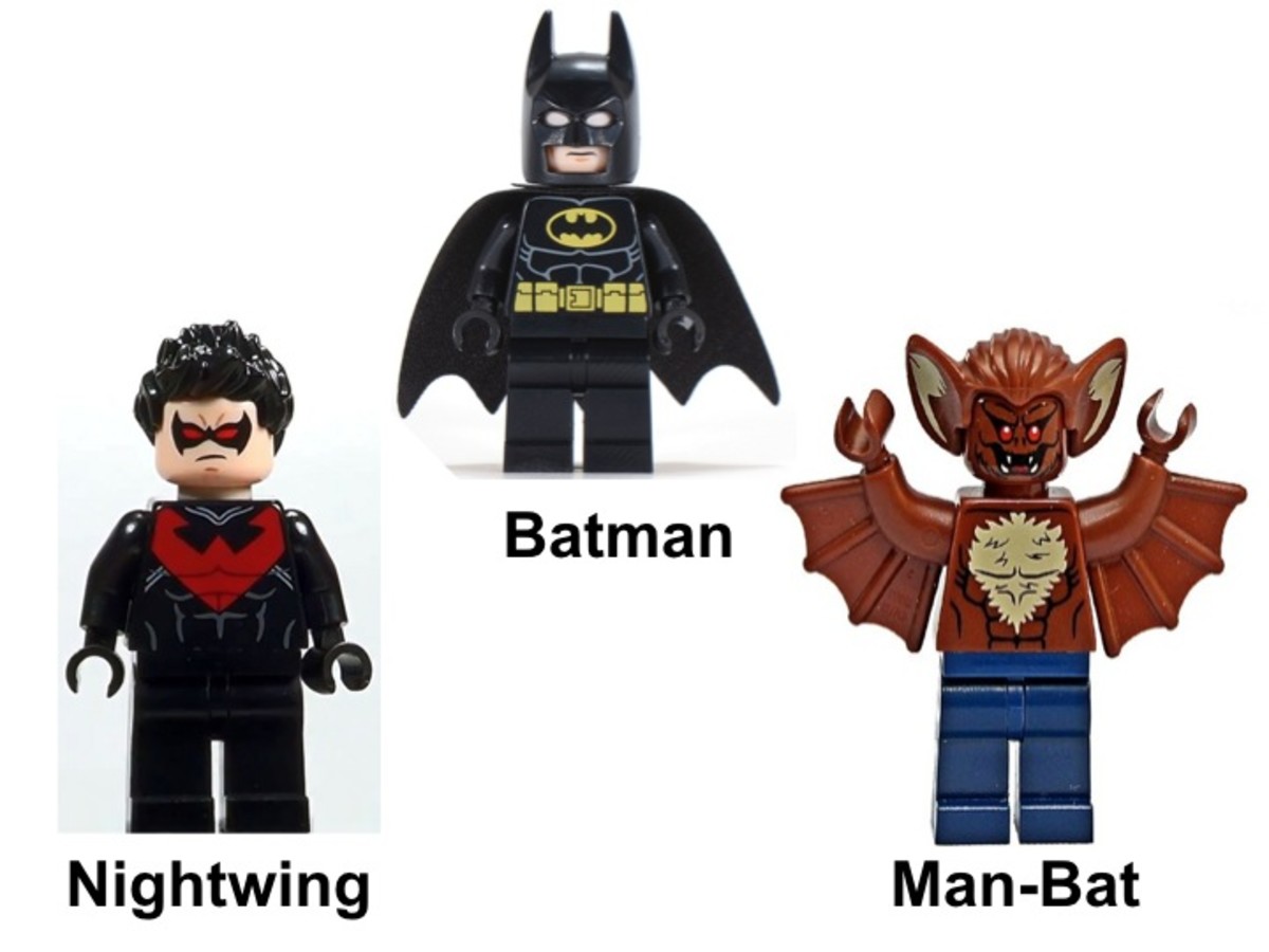 LEGO Batman: Man-Bat Attack 76011 Minifigures 