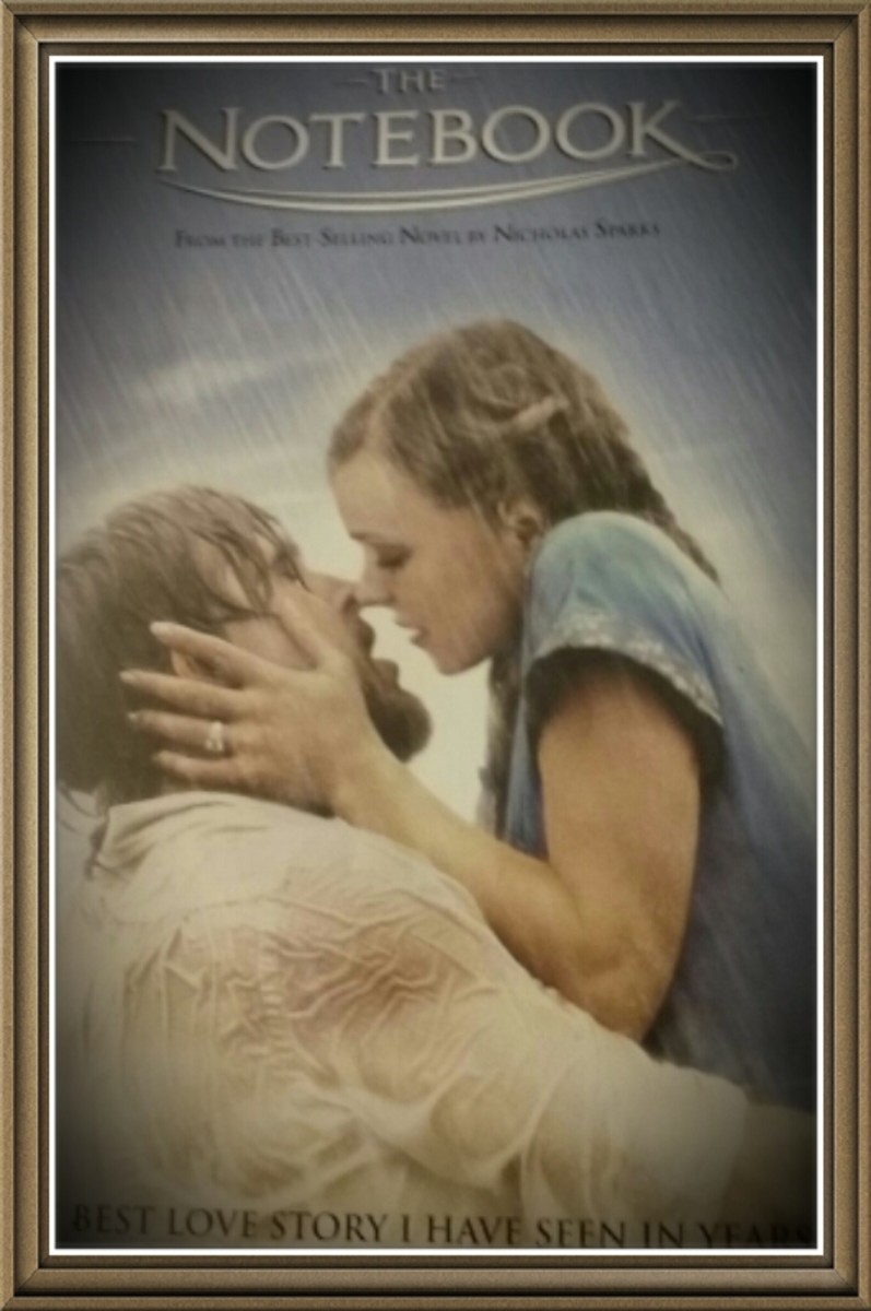 Movie Review of The Notebook the movie. The Notebook the movie DVD cover. Photo edited with Photo Editor for Samsung Galaxy.