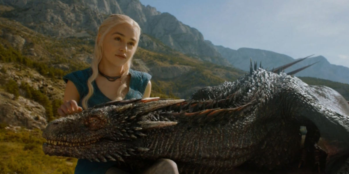 Dany and her pet dragon