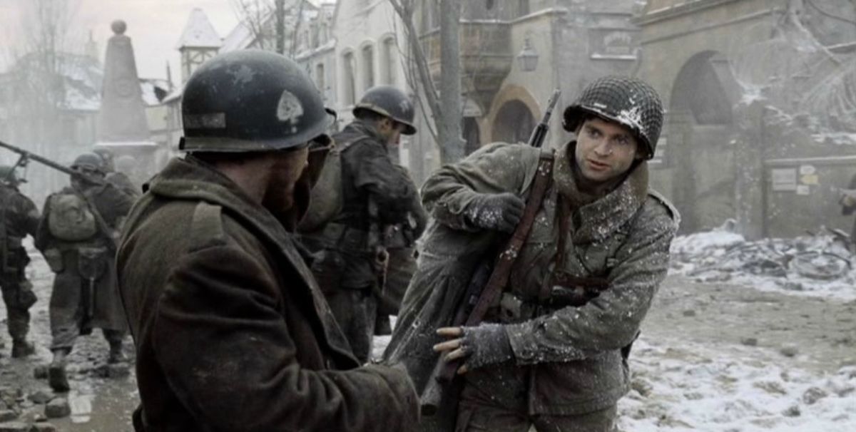 Scene from "Band of Brothers"