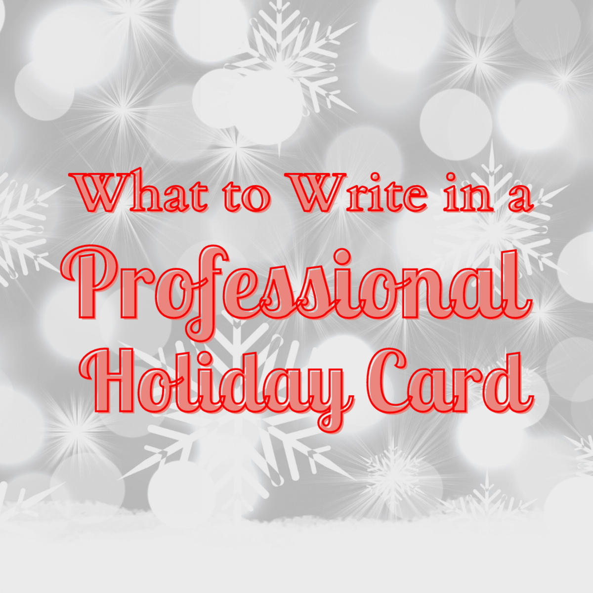 Get inspiration for your professional holiday card!