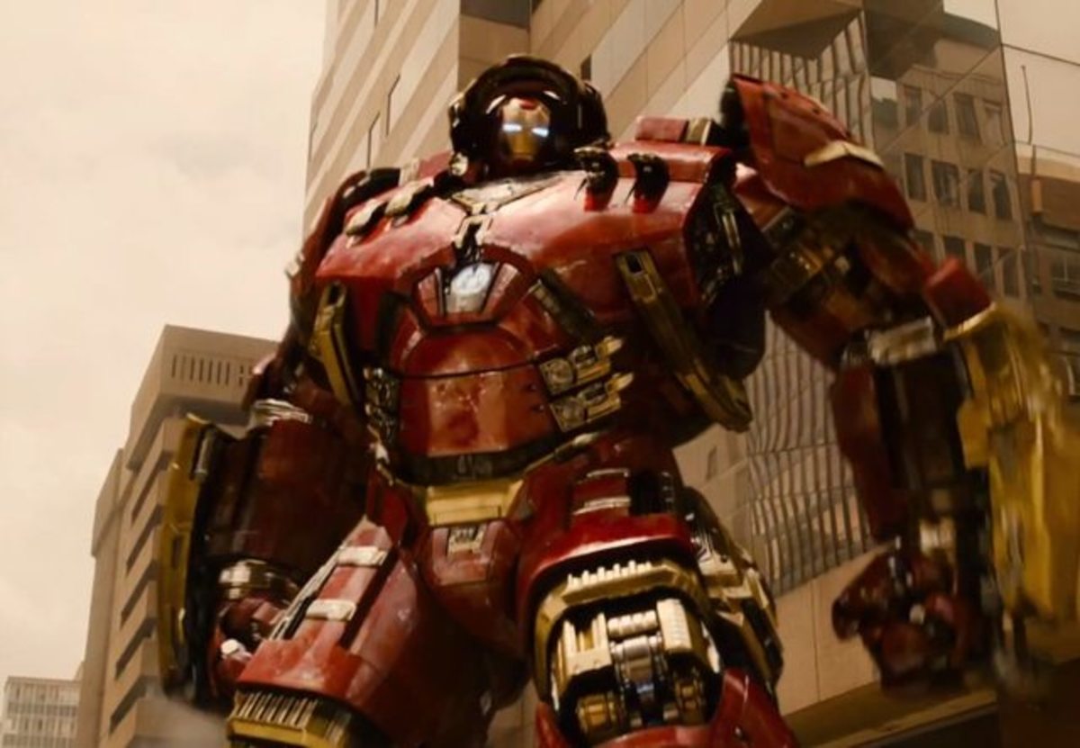 Stark has a new suit called the Hulkbuster...