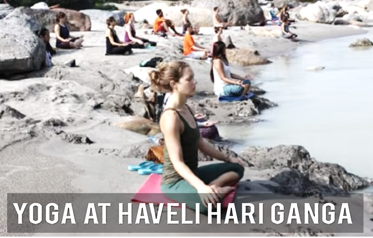 Yoga at Haveli Hari Ganga