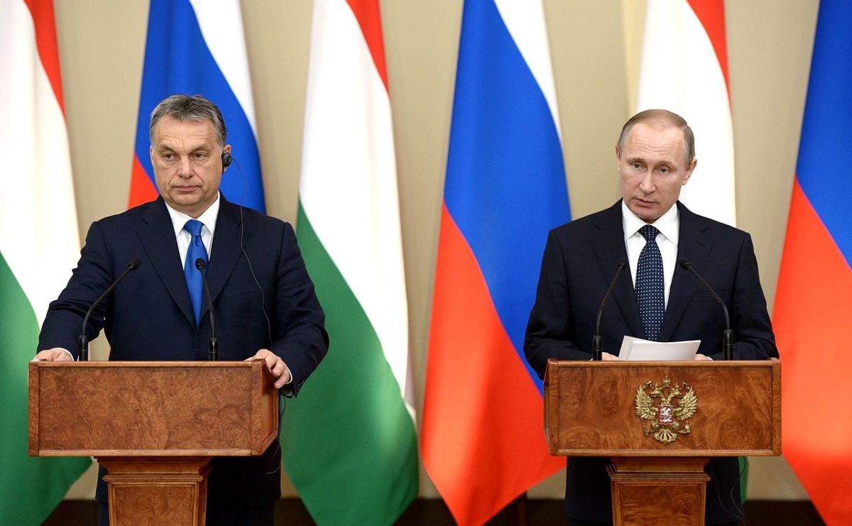 Orban's friendly relationship with the likes of Putin is a major criticism of him by his opponents