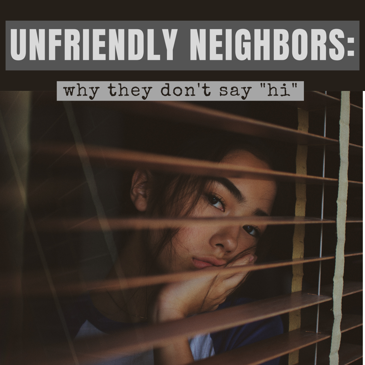 Too cool for you? Why your neighbors don't say hi.