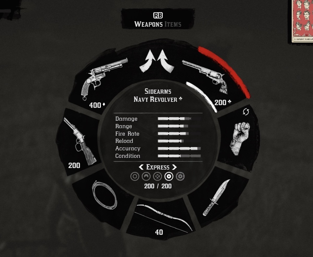 See the "condition" meter? That is not the worse it can be, but it's still not good for weapon performance. Gun Oil is a great thing to have. 