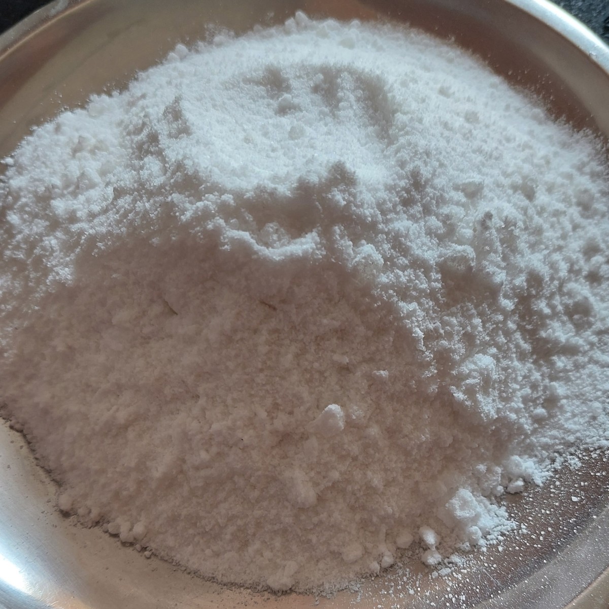 Grind 1 cup of sugar to powder (or use 3/4 cup powder sugar). Set aside.
