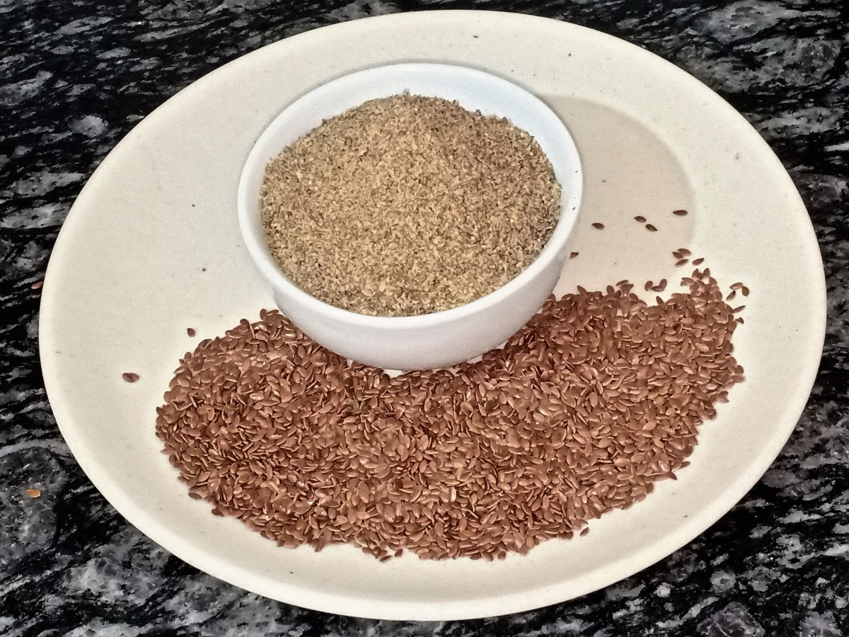 Learn the correct way to roast flaxseed, grind it to a powder and store it.