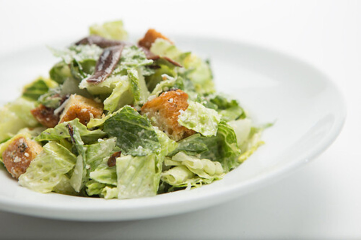 Caesar salads have become a staple of American cuisine. 