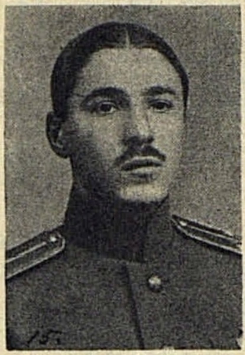 Apollon Yakovlevich Kruze during World War I