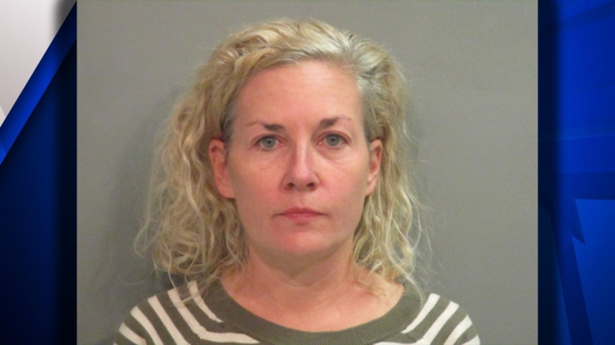 School counselor Jody Whitehead was allegedly intoxicated in her high school.