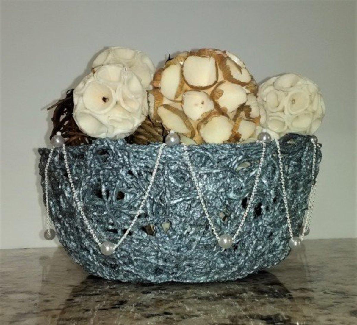 You can recycle all those bits of left over yarn into a crafty yarn bowl