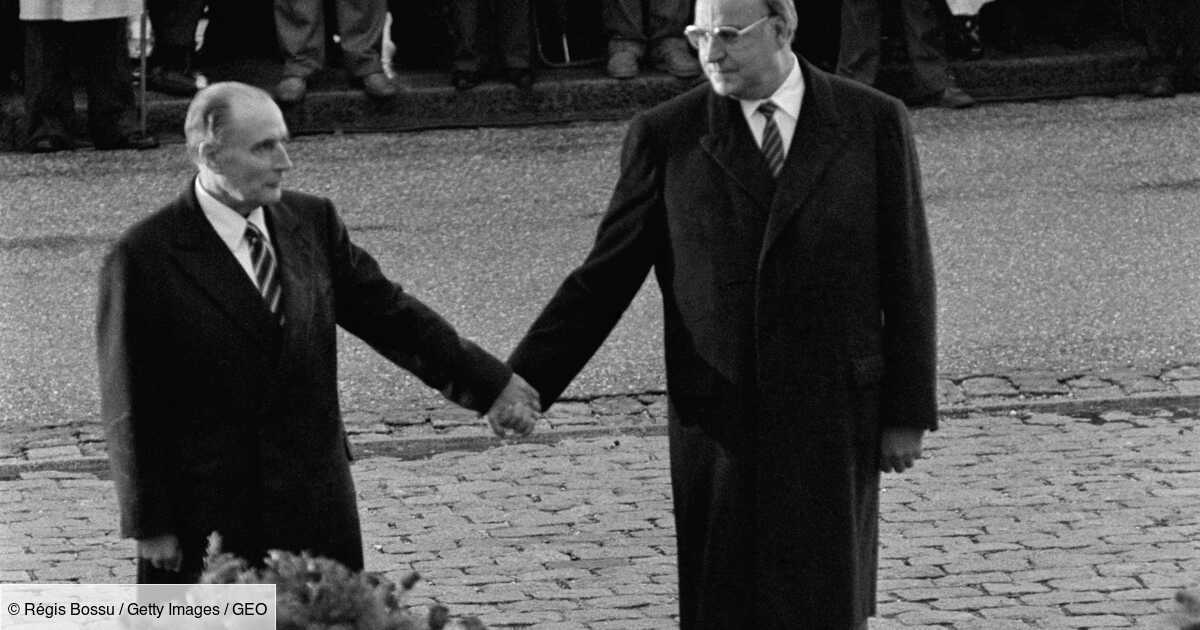 Mitterand and Kohl's handshake is the most enduring picture of Franco-German reconciliation 
