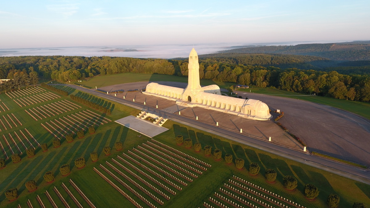 The Ossuaire de Douaumont: this monument stands as a testament to the enduring memory of WW1 in France