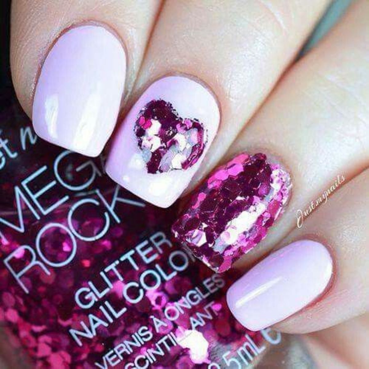 50+ Easy Valentines Nail Art Ideas for Teens