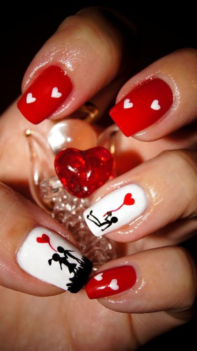 diy-valentines-nail-art-ideas-for-teens