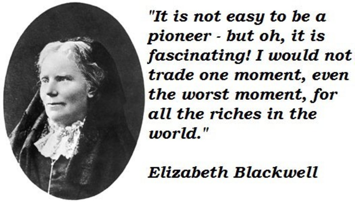 Dr. Elizabeth Blackwell First Woman Doctor In U.S.
