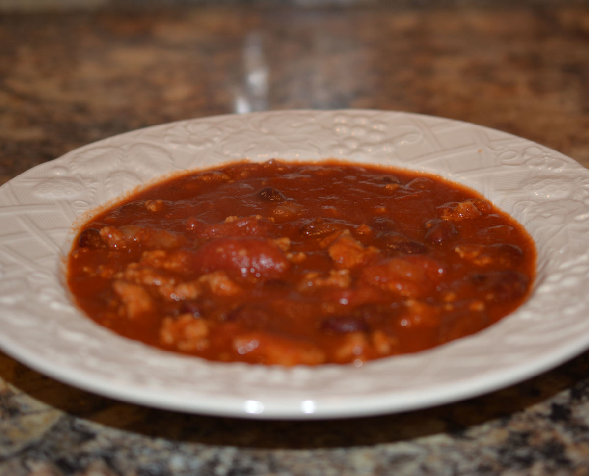 Thick, Hearty Chili With Optional Ground Turkey