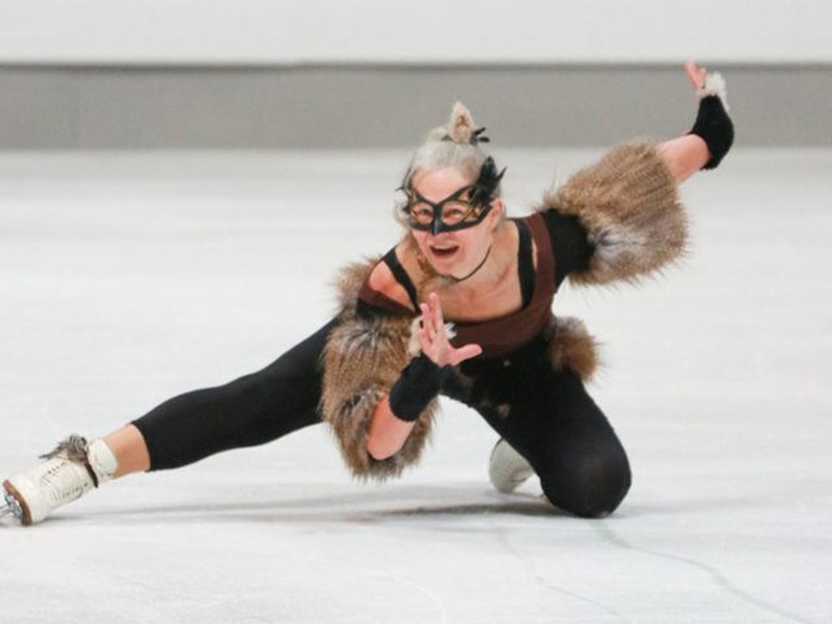 Fernie-raised Teresa Rambold competed in an International Adult Figure Skating competition in Oberstdorf, Germany.