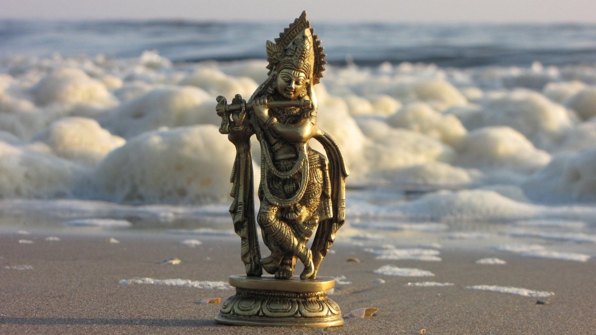 An Idol of Lord Krishna 